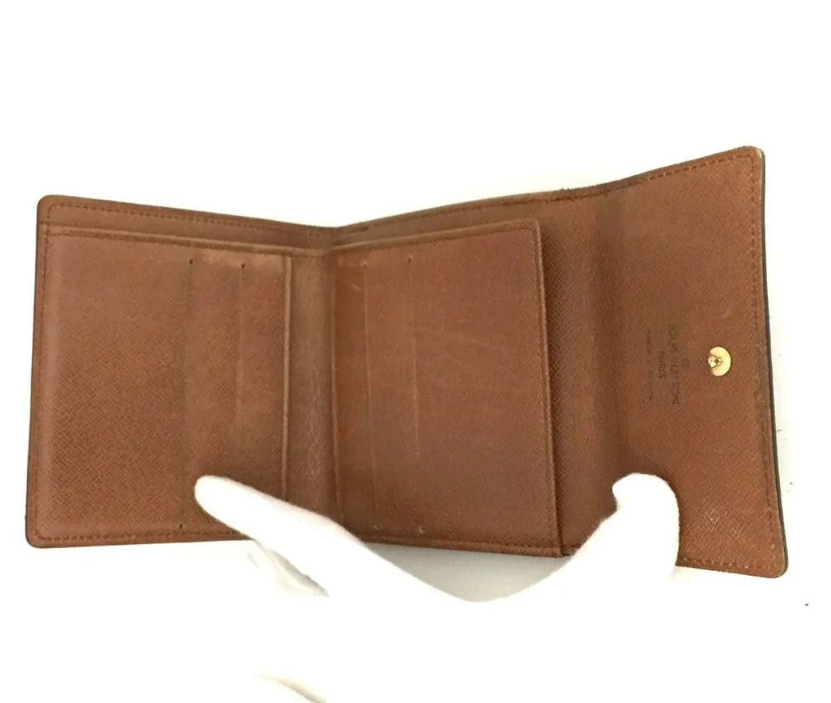 Louis Vuitton Monogram Portefeiulle Elise Trifold Wallet