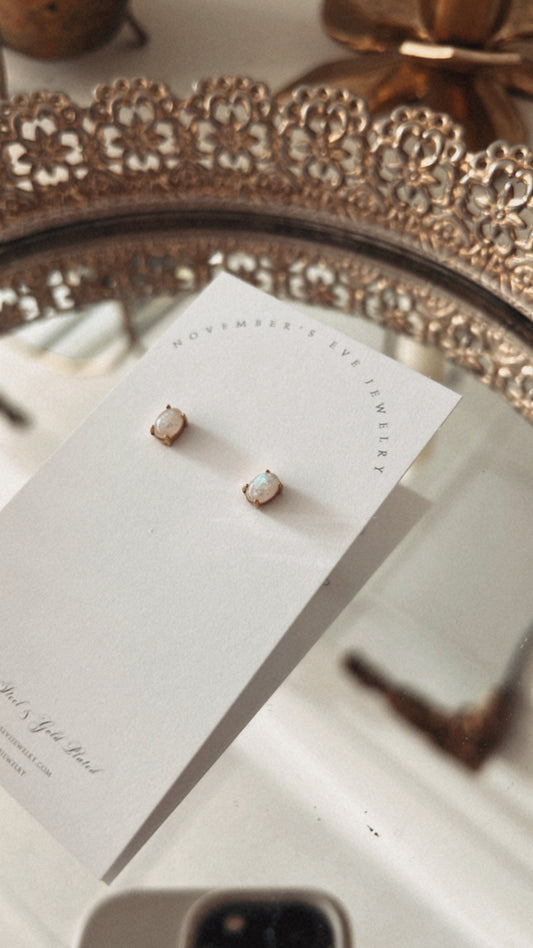 Opal Studs