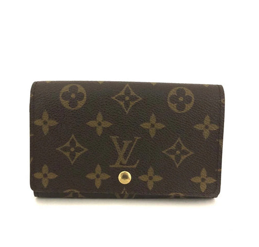 Louis Vuitton Monogram Porte Monnaie Billets Tresor Bifold Wallet