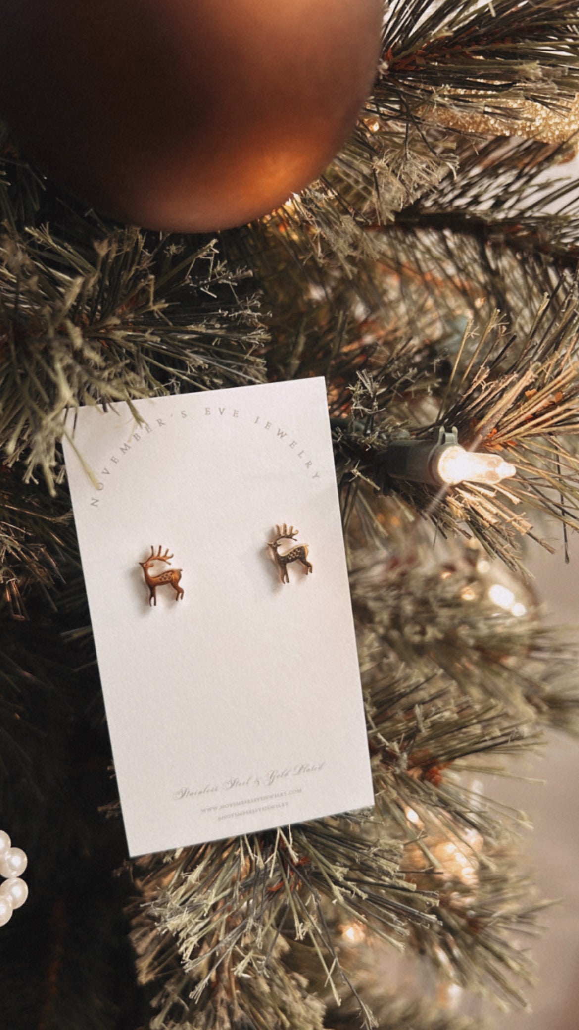 Reindeer Studs