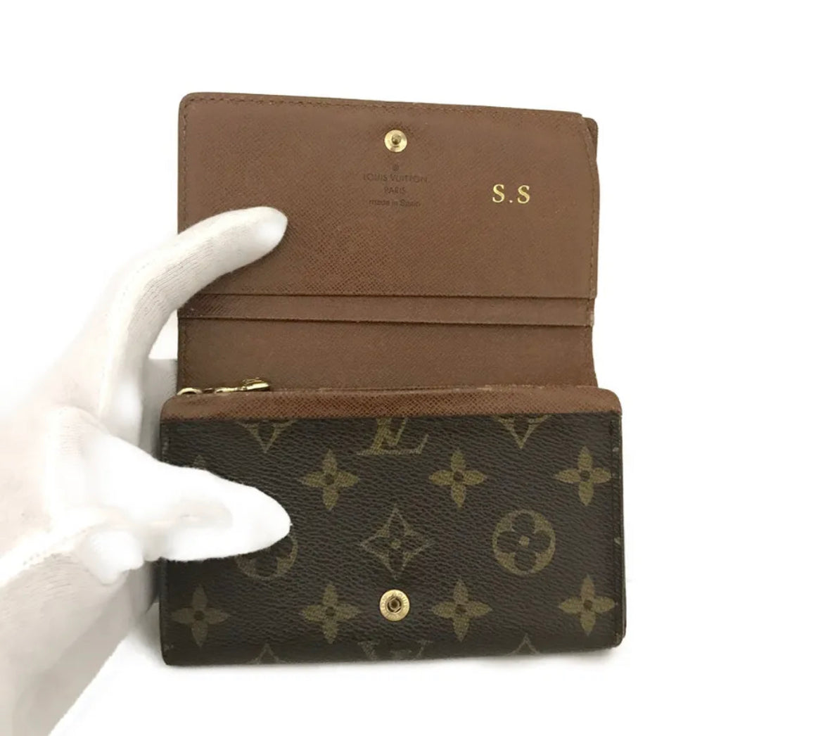 Louis Vuitton Monogram Porte Monnaie Billets Tresor Wallet