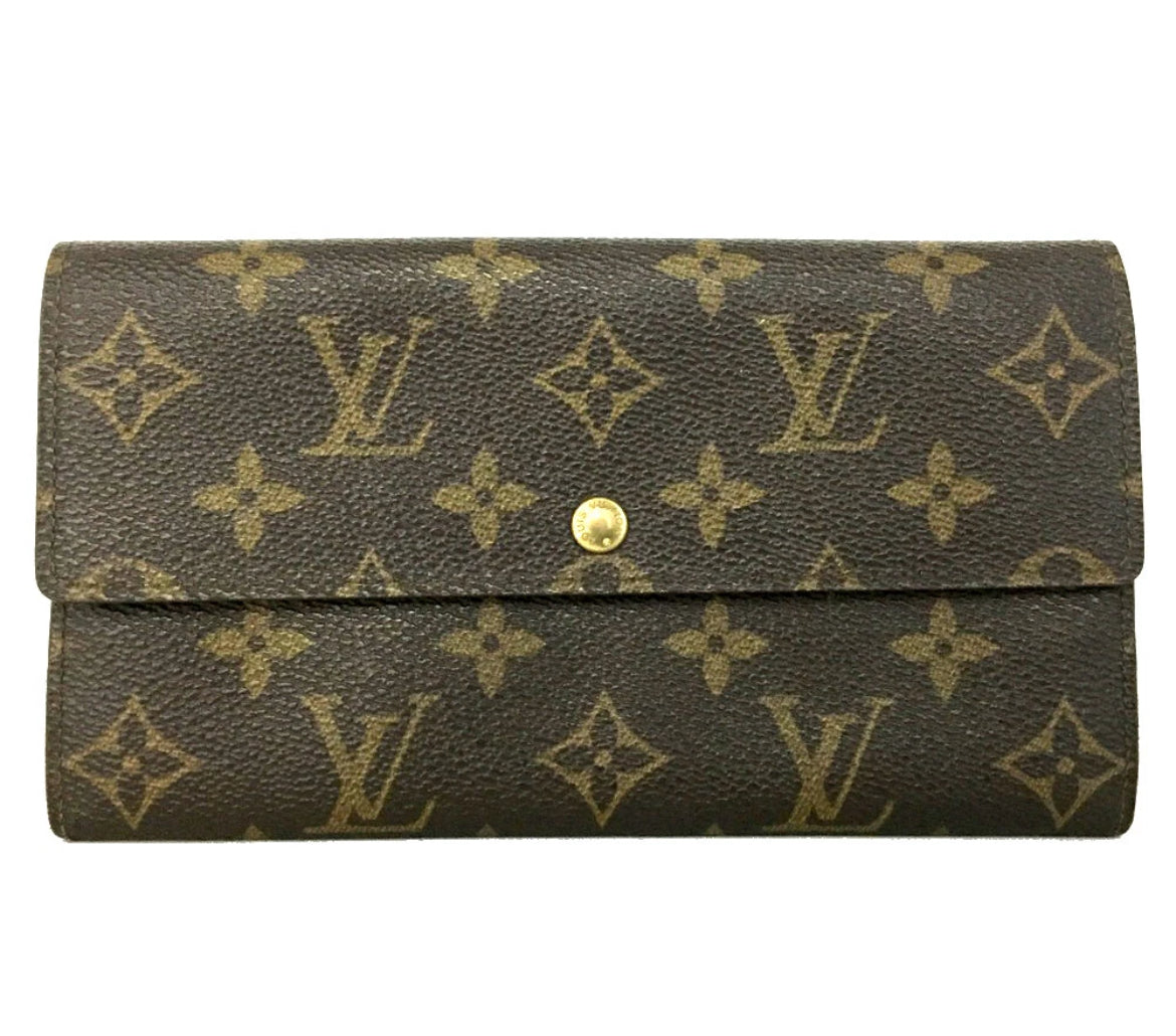 Louis Vuitton Monogram Portefeiulle Sarah Long Bifold Wallet