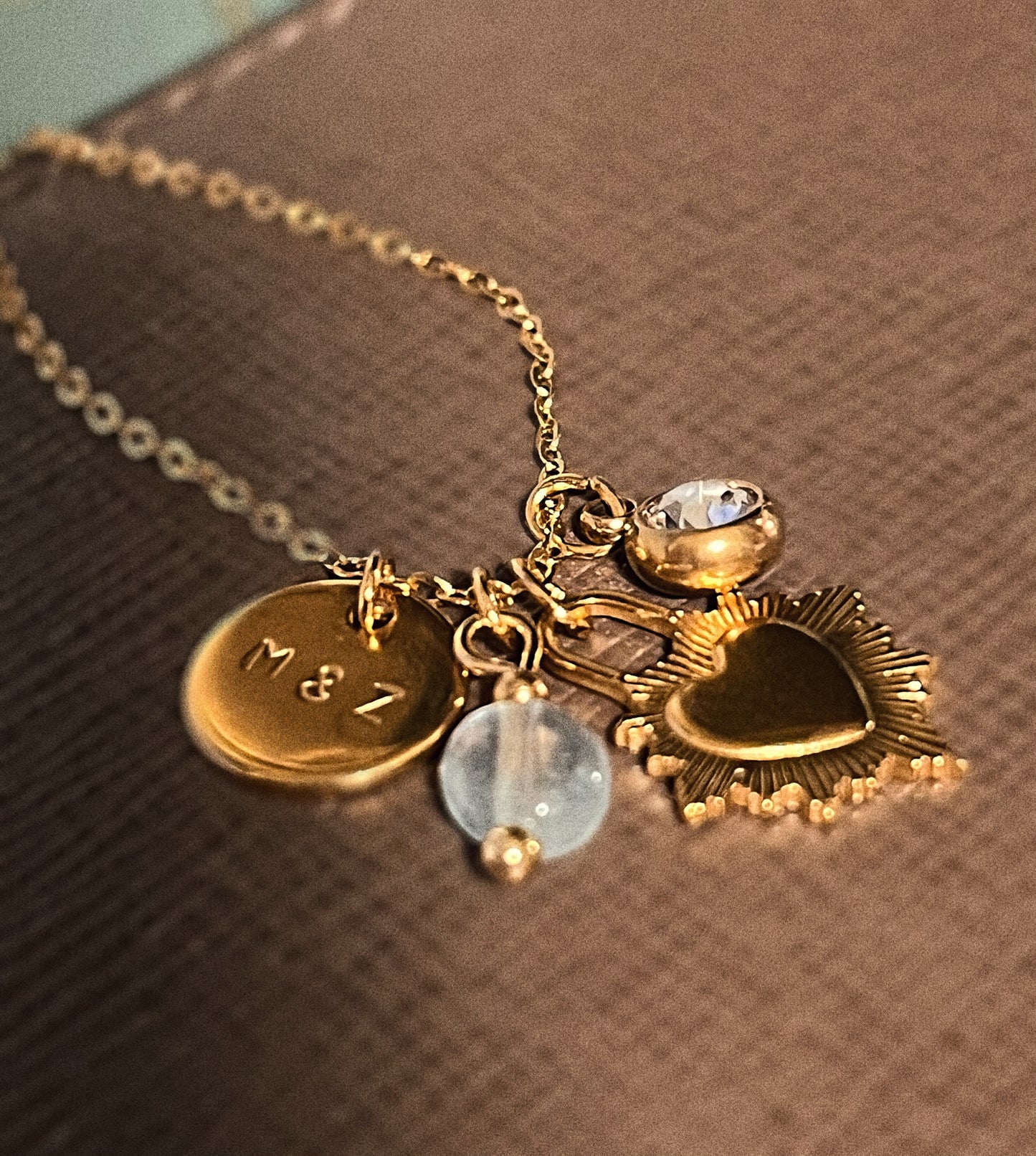 Lovers Initial Necklace