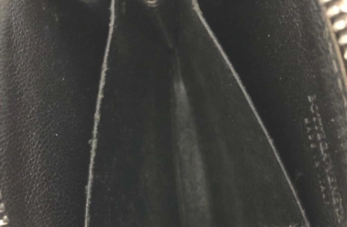 Bottega Veneta Metallic Leather Zip Coin Purse