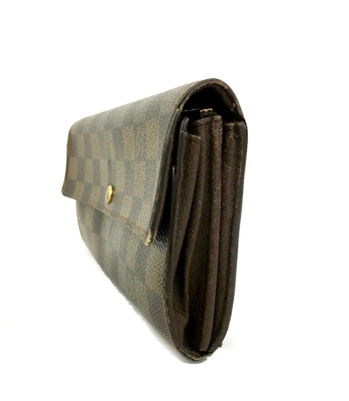 Louis Vuitton Damier Porte Feuille Sarah Long Bifold Wallet