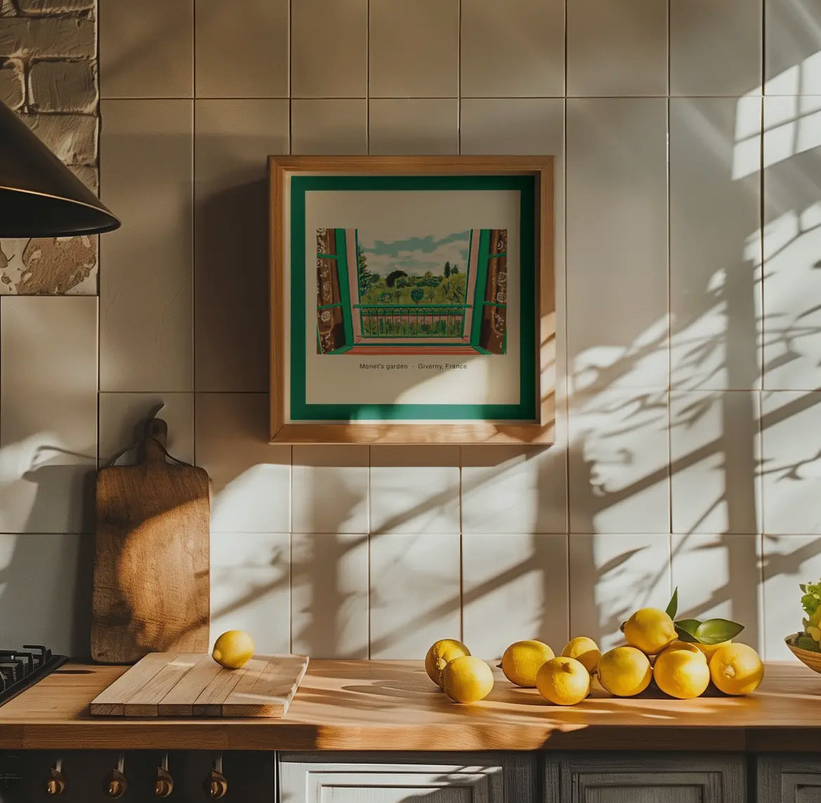 Monet's Garden Print