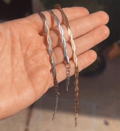 Braided Herringbone Bracelet