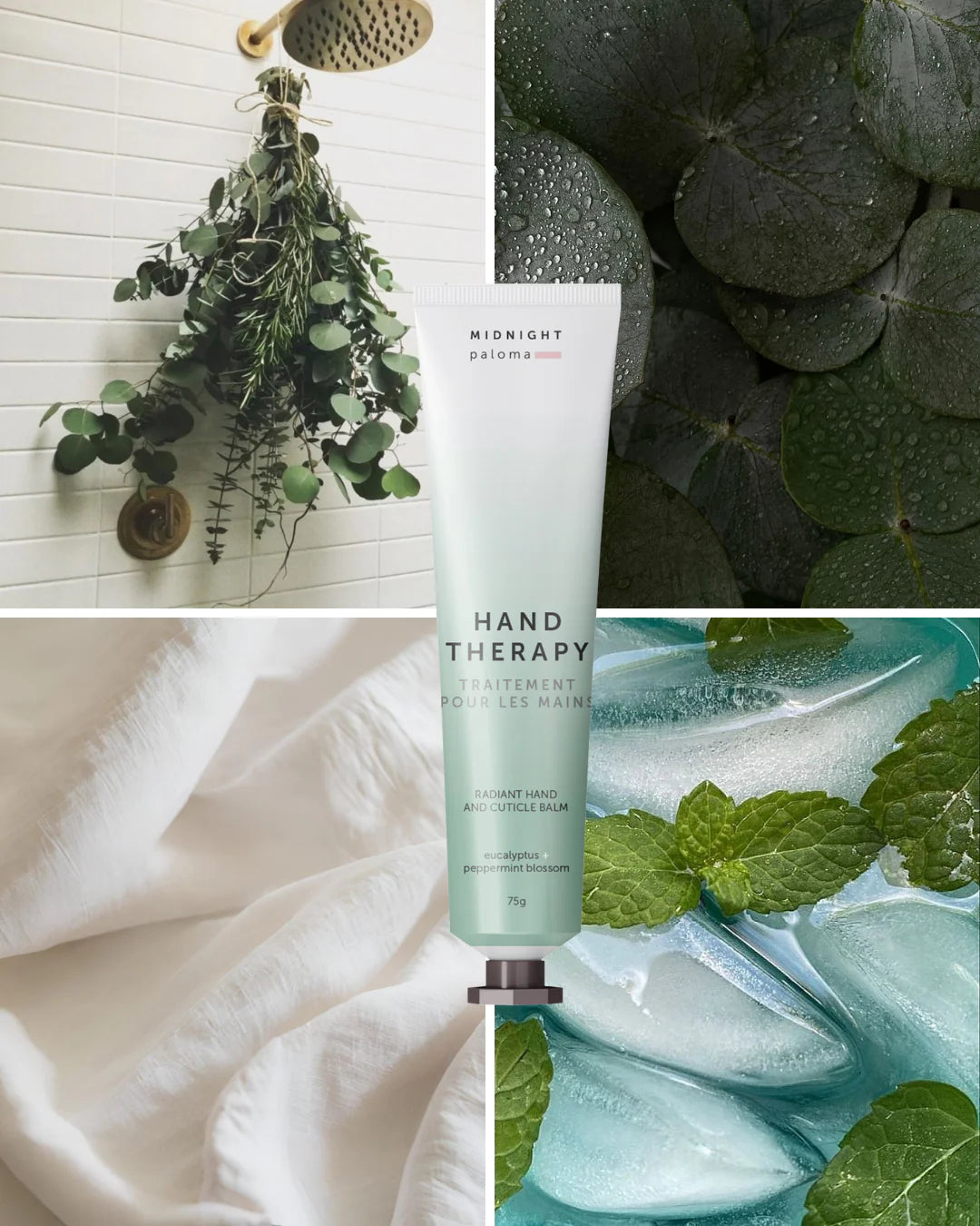 NEW! Hand Therapy - Eucalyptus + Peppermint