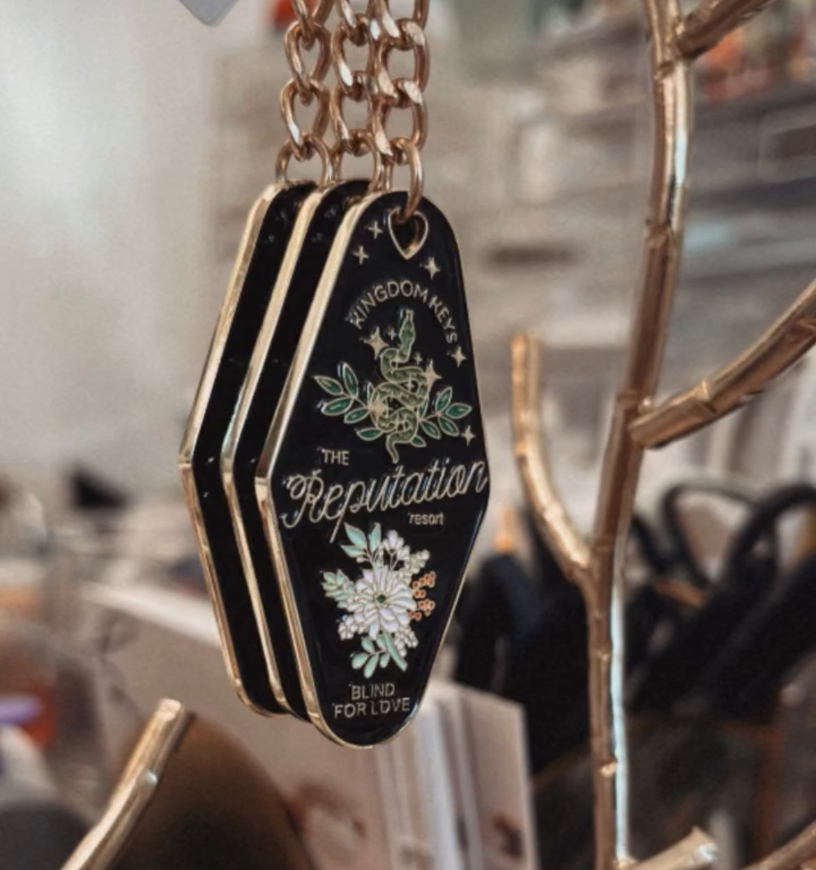 Rep Keychain – November's Eve Jewelry