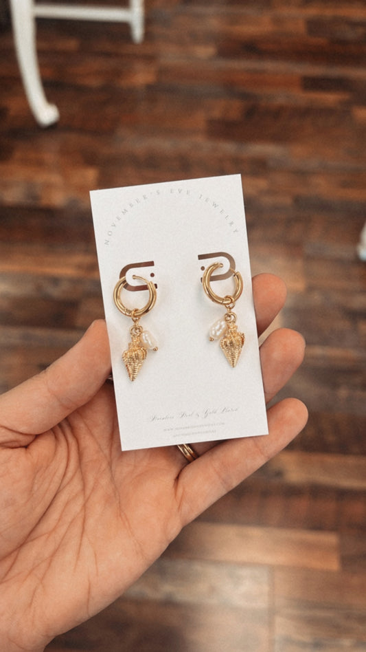 Conch & Pearl Drops