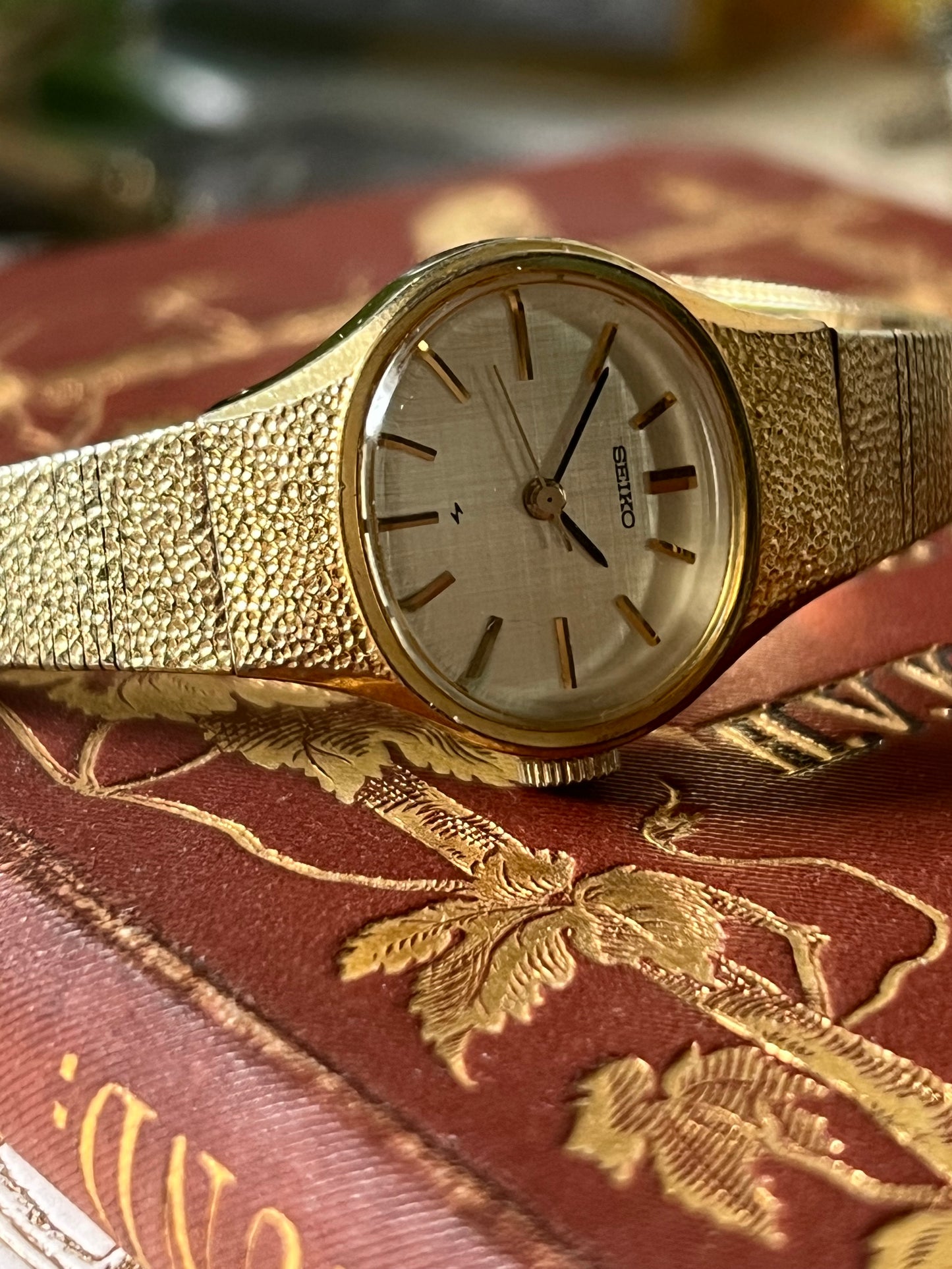 Vintage 1970s Ladies Seiko Wrist Watch