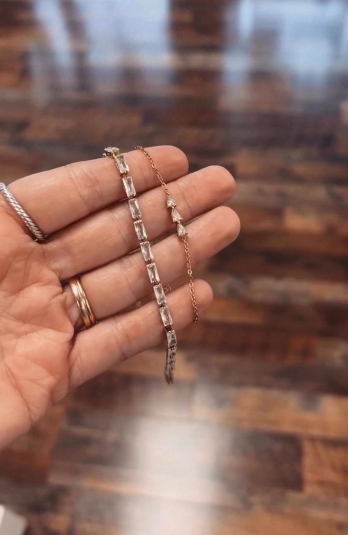 Baguette Stone Bracelet