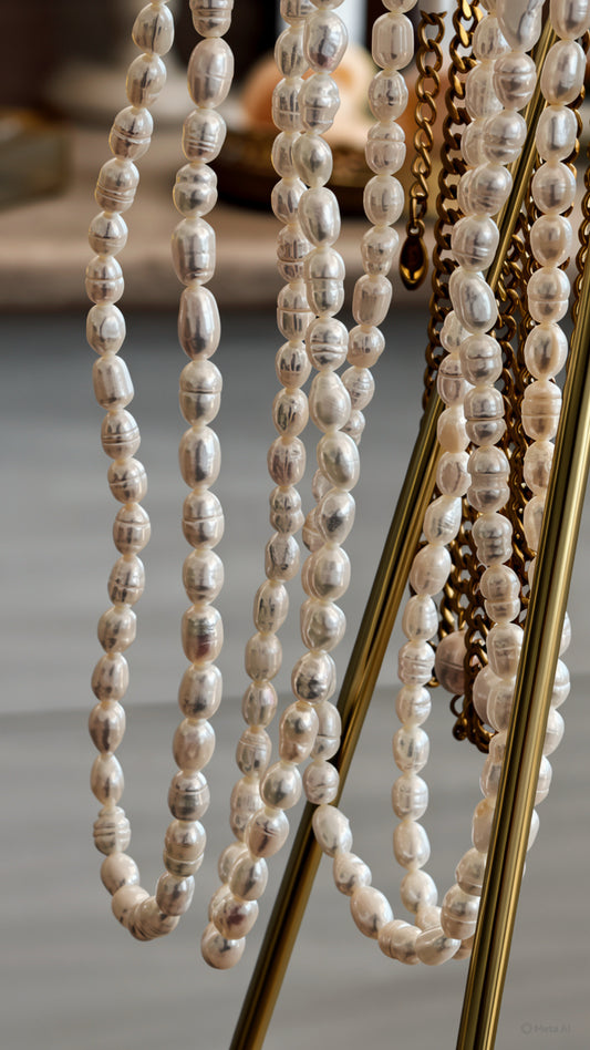 Genuine Fresh Water Pearl Necklace