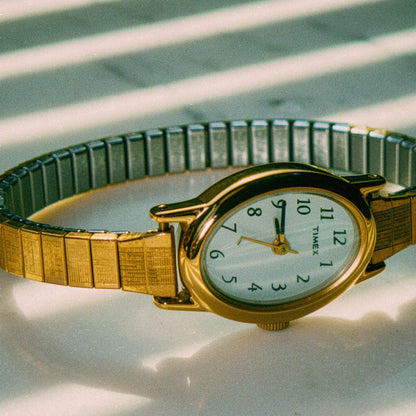 Vintage Timex Oval Watch