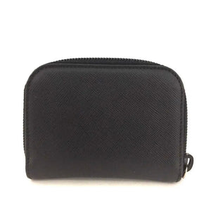 PRADA Saffiano Leather Zip Around Coin Purse