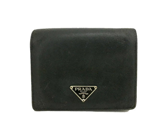 Prada Triangle Logo Wallet