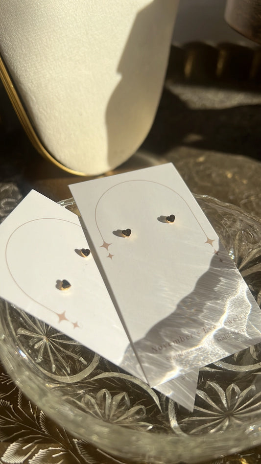Heart Studs