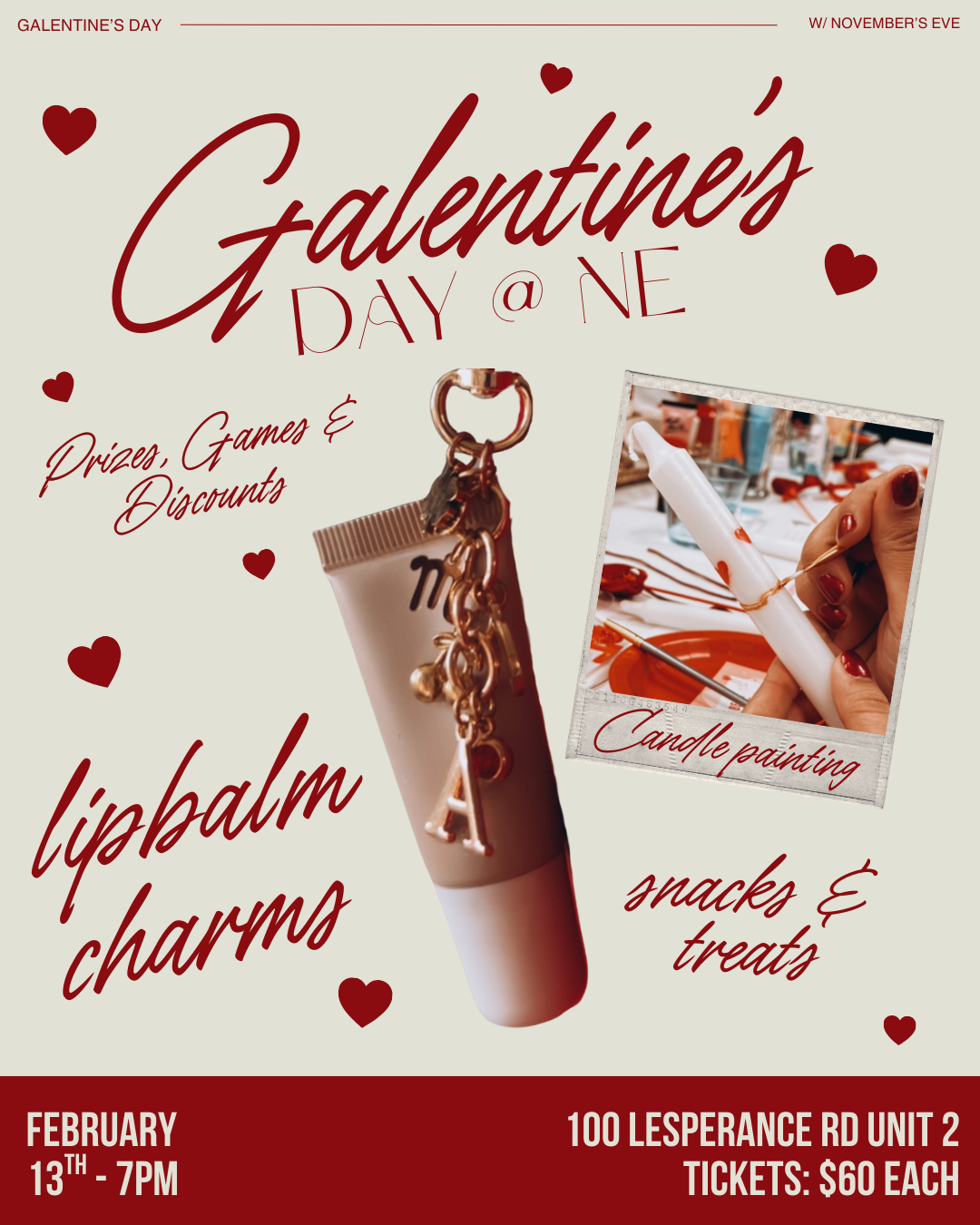 ♡ GALENTINE'S DAY @ NE ♡