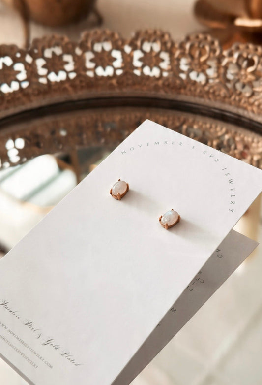 Opal Studs