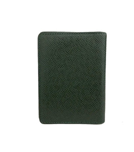 Louis Vuitton Taiga Porte Cartes Vertical  Leather Pass Card Case