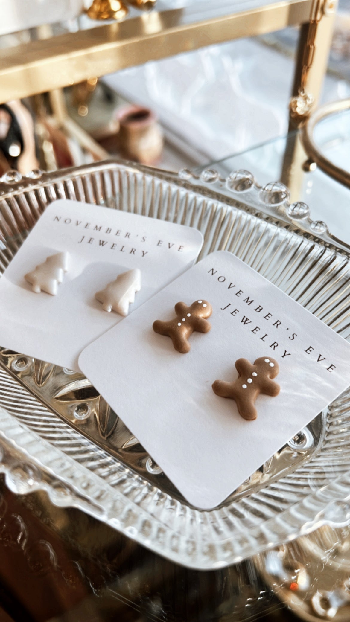 Holiday Clay Studs