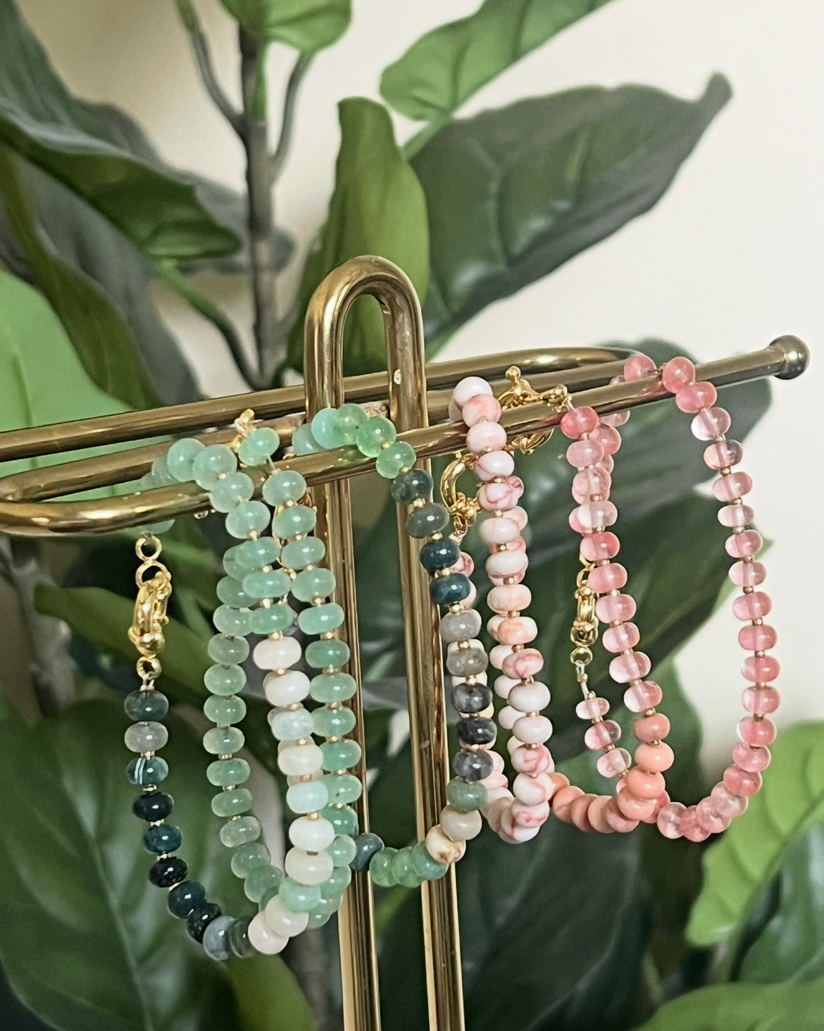Rondelle Beaded Bracelet