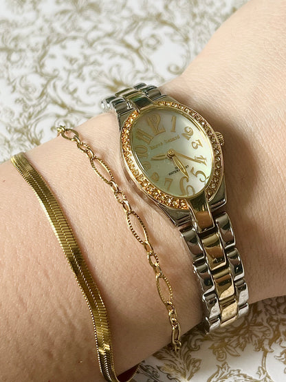 Harve Benard Quarts Oval Watch