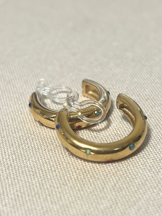 Taylor (Clip On) Hoops