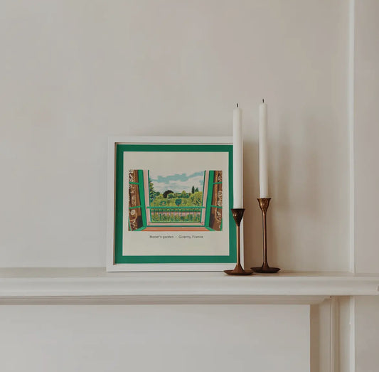 Monet's Garden Print