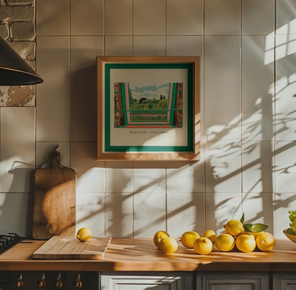 Monet's Garden Print