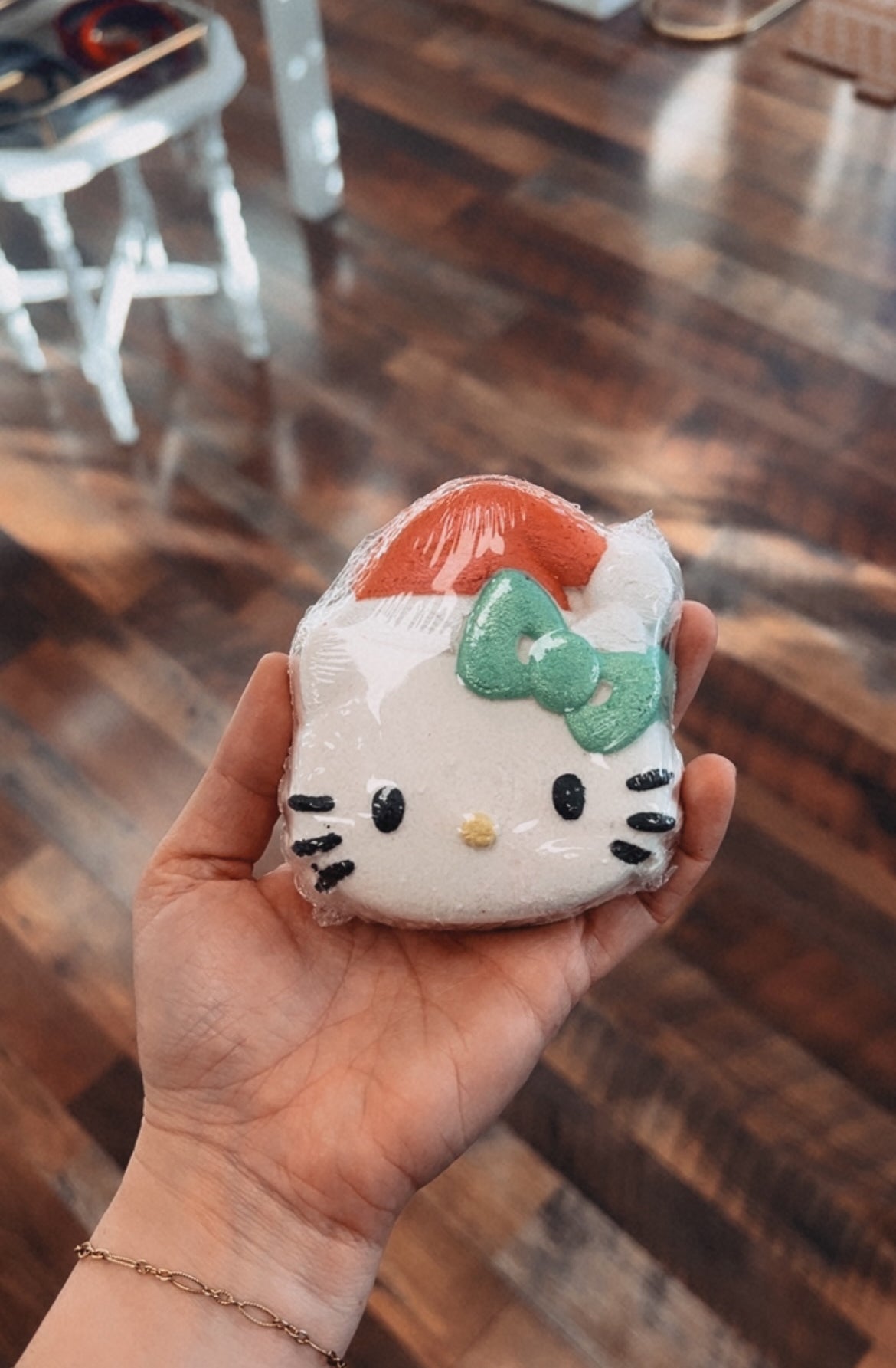 Hello Kitty Holiday Bath Bomb