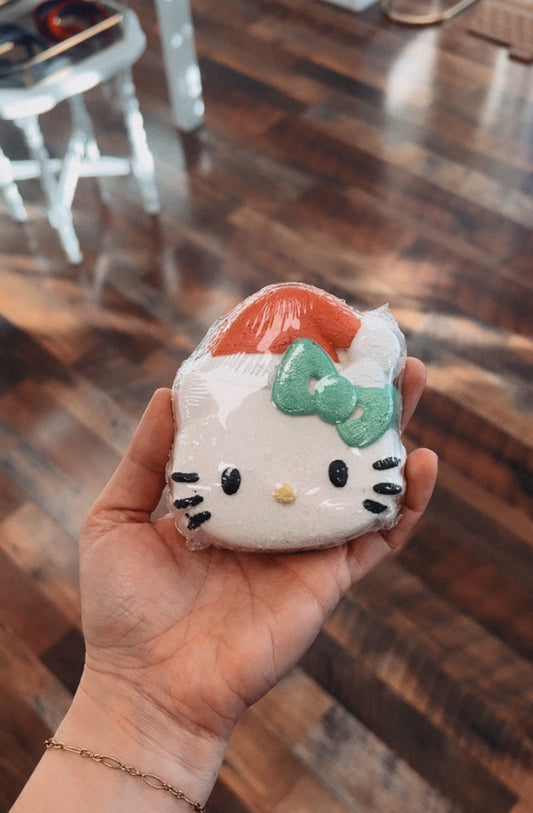 Hello Kitty Holiday Bath Bomb