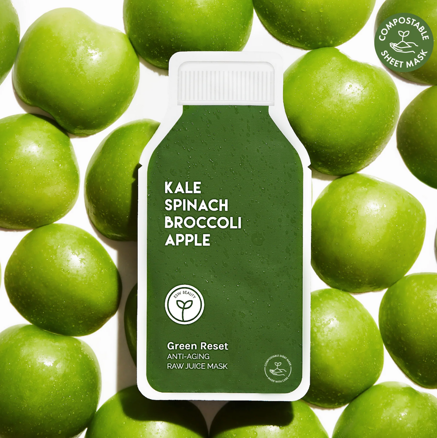 ESW Green Reset Anti Aging Raw Juice Mask