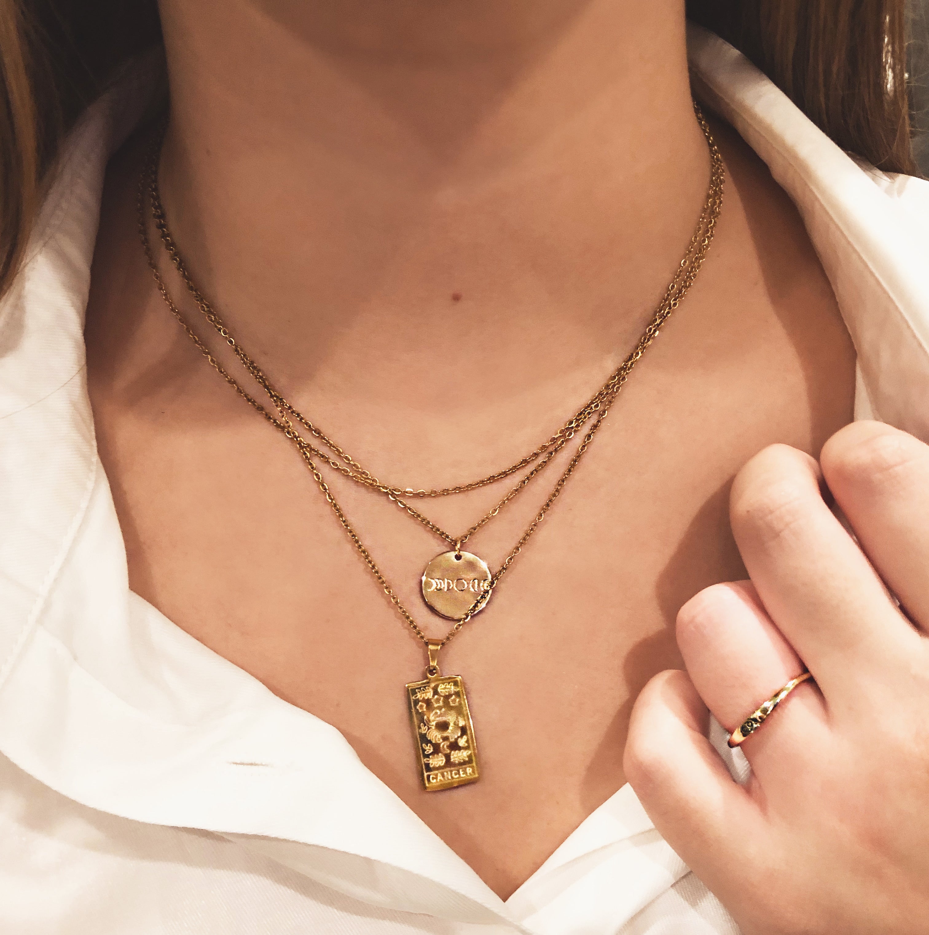New Wave Zodiac Necklace